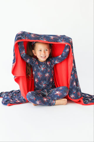 RED, WHITE & BOOM DREAM BLANKET
