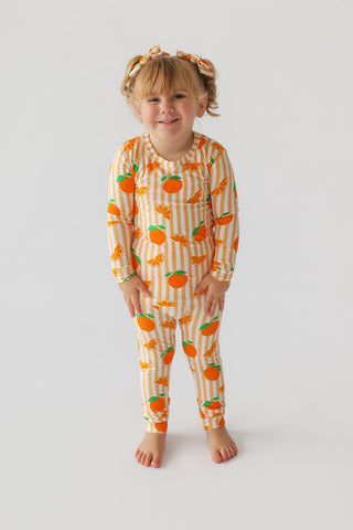 ORANGE BLOSSOM STRIPES DREAM SET
