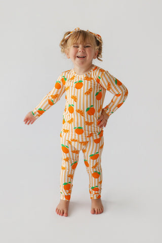 ORANGE BLOSSOM STRIPES DREAM SET