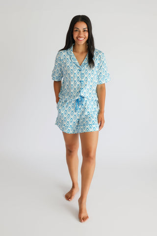 MERMAID MEDALLIONS WOMEN’S DREAM SHORT SET