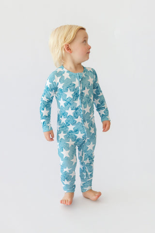 LITTLE LIBERTY STARS DREAM ROMPER