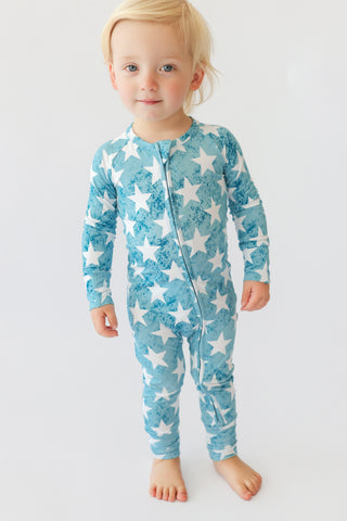 LITTLE LIBERTY STARS DREAM ROMPER