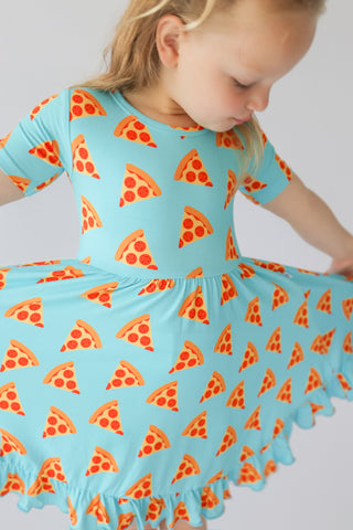 SLICE OF PIE DREAM RUFFLE DRESS