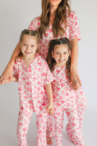 BOW CHECKERED CHARM DREAM SET