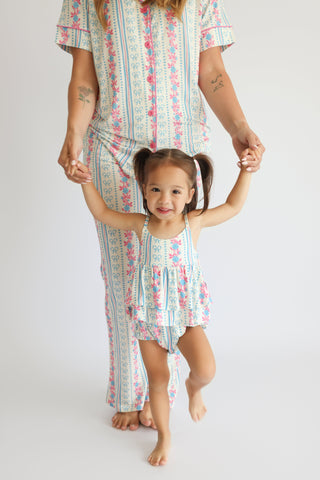 PETITE POSIE DREAM RUFFLED BUBBLE ROMPER