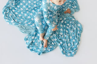 LITTLE LIBERTY STARS DREAM ROMPER