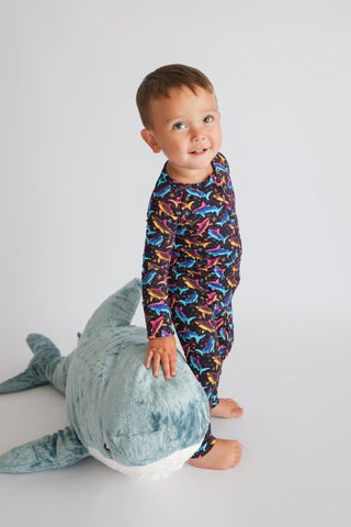 SHARK FRENZY DREAM ROMPER