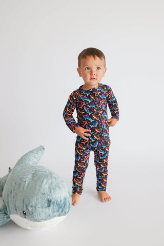 SHARK FRENZY DREAM ROMPER