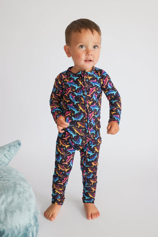 SHARK FRENZY DREAM ROMPER