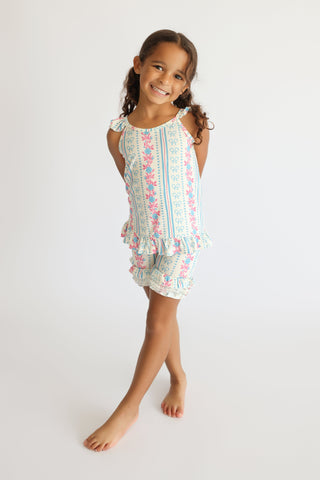 PETITE POSIE DREAM RUFFLE TANK
