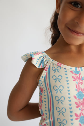 PETITE POSIE DREAM RUFFLE TANK