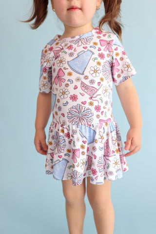 POM POWER DREAM BODYSUIT DRESS