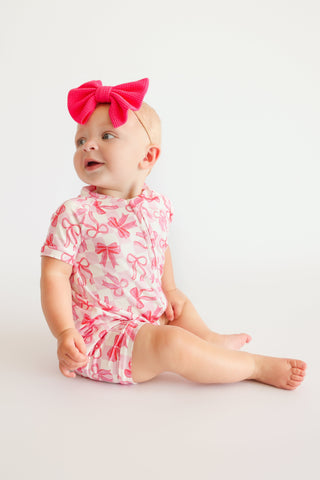 BOW CHECKERED CHARM DREAM SHORTIE