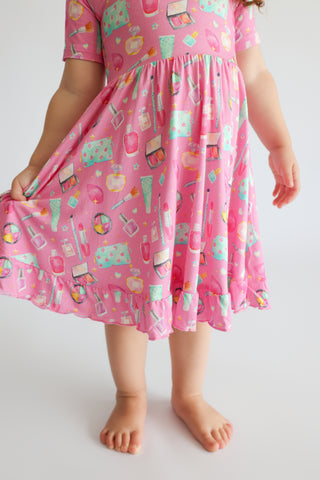 GLAMOUR MAGIC DREAM RUFFLE DRESS