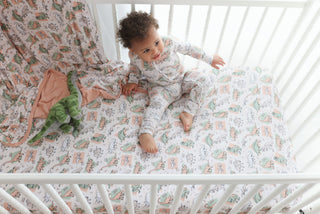 DINO DELIGHT DREAM CRIB SHEET