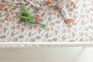 DINO DELIGHT DREAM CRIB SHEET