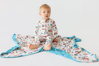 STAR-SPANGLED SKATE DREAM ROMPER