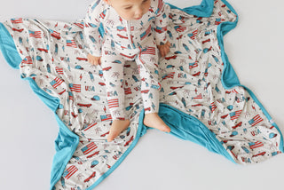 STAR-SPANGLED SKATE DREAM ROMPER