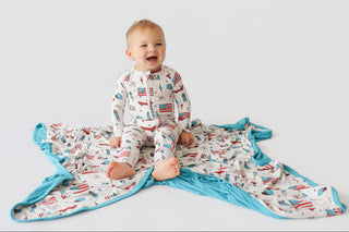 STAR-SPANGLED SKATE DREAM ROMPER