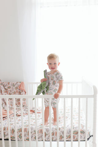 DINO DELIGHT DREAM CRIB SHEET