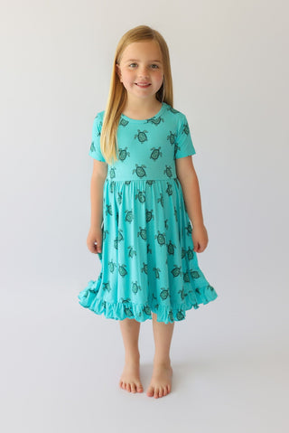 TURTLE BAY DREAM RUFFLE DRESS