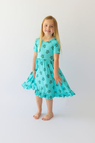 TURTLE BAY DREAM RUFFLE DRESS