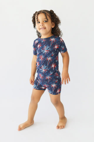 RED, WHITE & BOOM DREAM SHORT SET