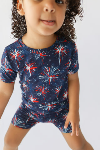 RED, WHITE & BOOM DREAM SHORT SET