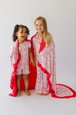 SEAHORSE SWEETHEART DREAM RUFFLE SHORT SET