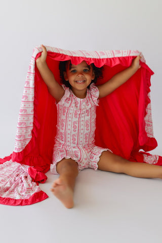 SEAHORSE SWEETHEART DREAM RUFFLE SHORT SET