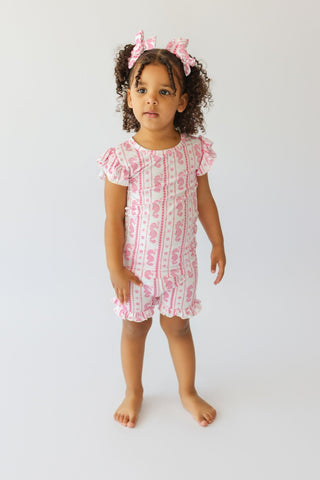 SEAHORSE SWEETHEART DREAM RUFFLE SHORT SET