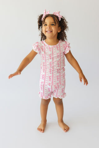 SEAHORSE SWEETHEART DREAM RUFFLE SHORT SET
