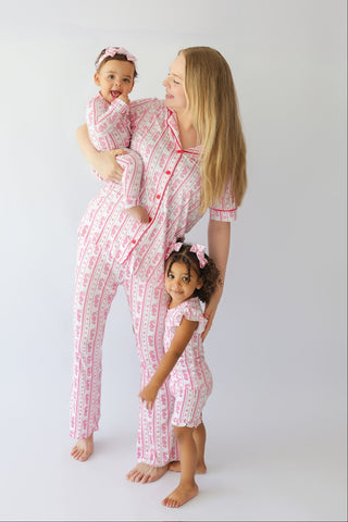 SEAHORSE SWEETHEART DREAM RUFFLE ROMPER