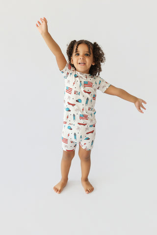 STAR-SPANGLED SKATE DREAM SHORT SET