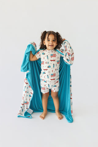 STAR-SPANGLED SKATE DREAM SHORT SET
