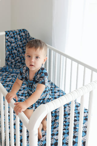 MOTO MAYHEM DREAM CRIB SHEET