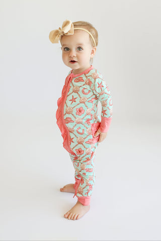 COASTAL COWGIRL DREAM RUFFLE ROMPER