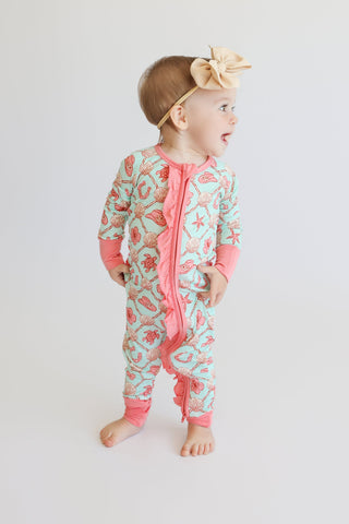 COASTAL COWGIRL DREAM RUFFLE ROMPER