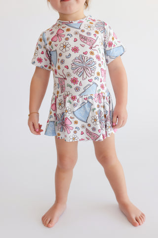 POM POWER DREAM BODYSUIT DRESS