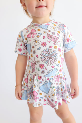 POM POWER DREAM BODYSUIT DRESS