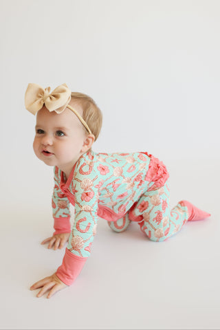 COASTAL COWGIRL DREAM RUFFLE ROMPER