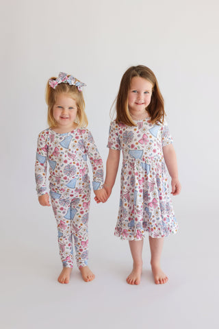 POM POWER DREAM RUFFLE DRESS