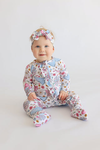 POM POWER DREAM RUFFLE ROMPER