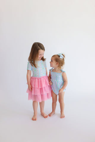 WHIMSY TULIP DREAM BUBBLE ROMPER