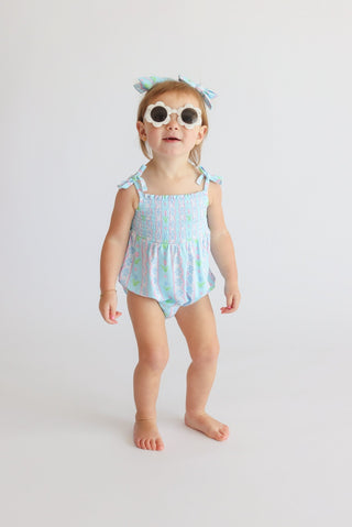 WHIMSY TULIP DREAM BUBBLE ROMPER