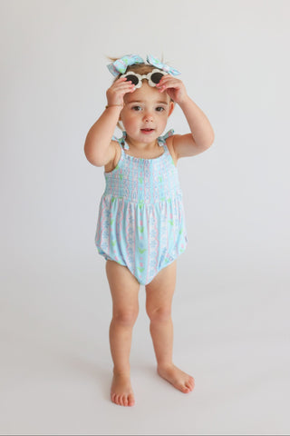 WHIMSY TULIP DREAM BUBBLE ROMPER