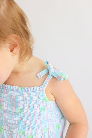 WHIMSY TULIP DREAM BUBBLE ROMPER