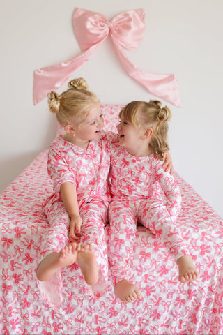 BOW CHECKERED CHARM DREAM SET