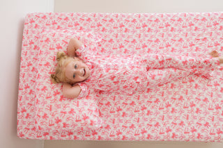 BOW CHECKERED CHARM DREAM TWIN SHEET SET
