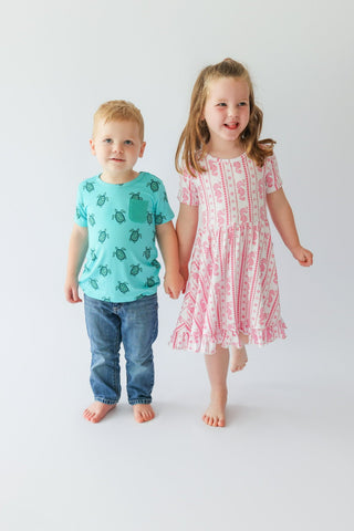 SEAHORSE SWEETHEART DREAM RUFFLE DRESS
